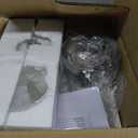 2 Light Bathroom Wall Sconce Light Fixtures with Clear Glass Bathroom Wall Lights Over Mirror Vanity Lights Chrome with E26 Base