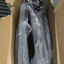 Indoor Dog House, Elevated Foldable Dog Cave Bed with Removable Plush Mat for Medium Dogs and Cats Up to 23.6 Inches Long