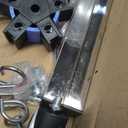 Rolling IV Pole with Tray - Stainless Steel 4 Hooks IV Stand with Wheels Height Adjustable for Clinic Home Care