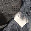 PetJett Small Dog Bed - 23'' Round Dog Beds, Calming Puppy Bed - Anti-Slip & Washable Super Soft Fluffy Plush Faux Fur Pet Bed, Anti-Anxiety Premium Comfort Donut Bed, Fits Dogs upto 25 lbs, Dark Gray