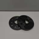 GAsupply 5X100 & 5X112 Wheel Spacers, Fit for Audi TT A3 A4 A6 A8 S4 S6 S8 Volkswagen Golf, 15mm Hubcentric Forged Spacer, Sphere Seat | Hub Bore 57.1mm (black)