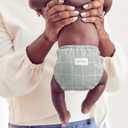 Esembly Cloth Diaper Cover - Reusable Swim Diaper, Waterproof, Breathable - Adjustable Outer Layer Over Absorbent Inner for Blowout Protection - Lattice, Size 2 (18-35lbs)