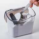 ProKeeper 1 Quart Airtight Powdered Sugar Storage Container Grey, BPA-Free Plastic