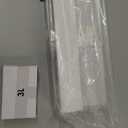 DEZ FURNISHINGS 2" Cordless Flat Slat Venetian Blind, 35.5" W x 72" H, White