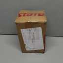 MCMCNCUIU Crystal Clear Glass Vase, Large Vase for Flowers, Pedestal Glass Vase for Living Room, Bedroom, Dining Table, Birthday, Wedding, 7 inch (Checkboard)