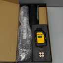 PREXISO 360 Laser Level with Tripod, 100Ft Self Leveling Cross Line Laser- Green Horizontal Line for Construction, Floor Tile, Renovation with Target Plate, Green Glasses, Carry Bag, 4 AA Batteries