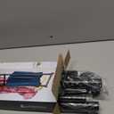 Whitmor Adjustable Rolling Clothes Organizer Chrome Garment Rack, Black and Silver