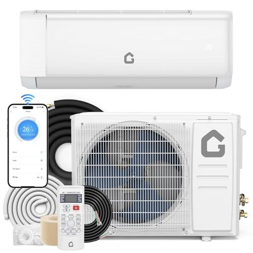 GarveeHome SEER 21 18000BTU 230V Mini Split Air Conditioner | Energy-Efficient Inverter AC System with WiFi, Remote Control & Easy Installation Kit for Rooms Up to 1250 Sq.Ft