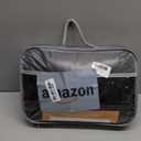 Orzbow Universal Footmuff for Stroller, Winter Warm Baby Stroller Bunting Bag, Waterproof Windproof Warm Polar Fleece Lined for Toddler Stroller Sleeping Bag, Black (Large)