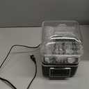 2 Tiers Electric Food Steamer for Cooking, 4 QT Digital Multi Vegetable Steamer with BPA-Free Stackable Baskets, Rapid Egg Cooker Egg Steamer with Auto Shut-Off, Ideal for Veggies, Seafood, Rice