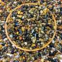 FANTIAN 20lbs Natural Fish Tank Gravel,1/4 Inch Pea Gravel. Mixed Color River Rocks for Aquarium, Succulent, Vase, Cactus Bonsai, Plant Soil Cover and Outdoor Landscaping Rocks