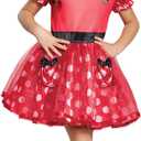 Red Minnie Mouse Toddler Costume (Size/(2T))