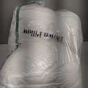 REDASW Canadian Luxurios Goose Down Pillows 80% Down 20% Feather 1050 Fill Power 20X36 in Bed Pillows with 100% Cotton Pillow Shell 600TC Fluffy Soft (King,Pack of 2)