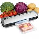 60KPa Vacuum Sealer,6-in-1 Dry Moist Food Modes Digital Timer