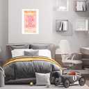 Liyark You Look So Good Pink And Orange Posters Trendy Retro Preppy Canvas Wall Art Funky Inspirational Positive Room Aesthetic Print Painting Maximalist Dorm Wall Decor 16x24in Unframed