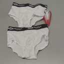 Shock Doctor Youth 2-Pack Briefs Underwear with BioFlex Cup Included. For Boys/ Kids. Core Protective for all Sports. White