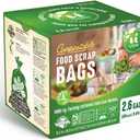 UNNI Compostable Trash Bags, 2.6 Gallon / 9.84 Liter, 200 Count, Extra Thick 0.71 Mil Small Kitchen Food Scrap Bin Liners, Certified by BPI, CMA & OK compost HOME, Meets the ASTM D6400 Standard