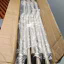 4 Pack Folding Chairs with Padded Cushion and Back Padded Folding Chairs with Steel Frame Portable Stackable Commercial Seat for Indoor Outdoor Events Office Wedding Party, Khaki