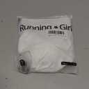 RUNNING GIRL Sports Bras for Women High Support, Criss-Cross Back Strappy Sports Bras for Women with Sewn in Pads(WX3081_White_M)