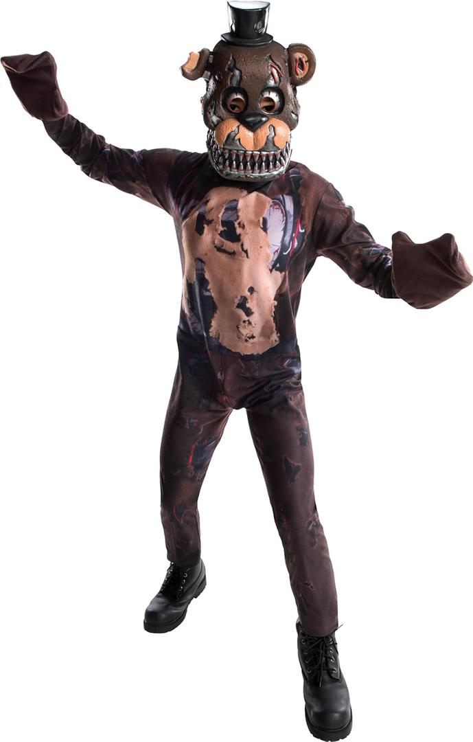 Rubie's Costume Boys Five Nights At Freddy's Nightmare Fazbear Costume (Medium, Multicolor)