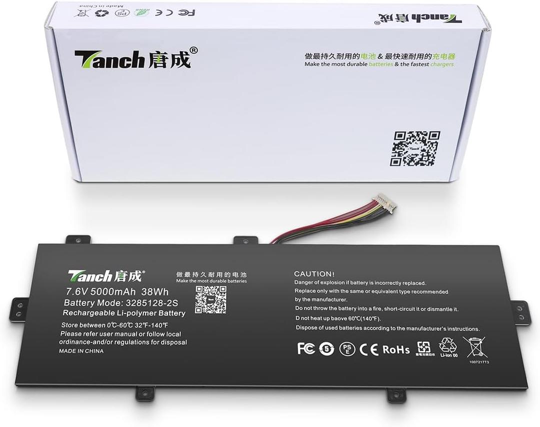 Laptop Battery NV-3285128-2S 5080270P for PRIMUX Ultra UMM23013U Ioxbook 1406F VisionBook 13Wa Ultra PT140611200811 PT140611200264 (Interface 10 Pins 9 Lines) 7.6V 4800mAh36.48Wh