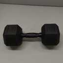 Marcy Inspire Rubber Hex dumbbell  -  30lb, Single