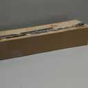 T5 Reptile Light Fixture Combo Kit 24W Light Fixture Reptile Terrarium Hood 10.0 UVB Light Bulb  Tube Ideal for Tropical and Deserts Such as Bearded Dragon Lizards and Tortoises (24W 22.4IN Black)