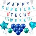 39 Pcs Surgical Technologist Appreciation Christmas Party Decor Staff Team Appreciation Thank You Banner or Surgical Technologist Nurse Doctor