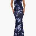 No Brand Women's Sleeveless Bodycon Corset Maxi Dress Spaghetti Strap Ruched Elegant Evening Wedding Guest Long Formal Dresses M