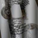 Gold Bathroom Wall Sconce, 1-Light Single Bathroom Vanity Light, Modern Brass Wall Sconce with Frosted Milk White Striped Glass Shade for Bedroom Hallway Entrance