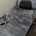 COMFIER Full Body Massage Mat with Movable Neck Pillow, 10 Vibrating Motors & 4 Heating Pads, Back Massage Pad, Father's Day Gifts for Dad Men