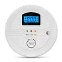 2 in 1 CO & Smoke Alarm,Carbon Monoxide Detectors, with Battery, Smoke Detector,85dB in Alarm,for Home and Kitchen,LCD Screen,Easy to Install