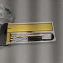 EZVALO Picture Light for Wall, 4800mAh Rechargeable Wireless Remote Lights, 16'' Dimmable Magnetic LED Art Painting Light with 3 Color Temps, Display for Gallery, Living Room, Bedroom, Hallway (Gold)