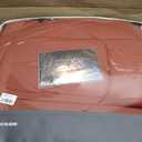 NS YOLO Universal Fit Full Coverage Leather Car Seat Covers for Cars,SUVs and Pick-up Trucks, Car Seat Protector,Automotive Seat Covers Full Set,Car Seat Cushion,Wine Red Seat Cover for 5 Seats
