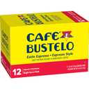 Caf Bustelo Espresso Style Dark Roast, Single Serve Coffee Pods, 12 Count (Pack of 1)