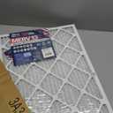 BNX TruFilter 20x25x1 Air Filter MERV 13 (4-Pack) - MADE IN USA - Electrostatic Pleated Air Conditioner HVAC AC Furnace Filters for Allergies, Pollen, Mold, Bacteria, Smoke, Allergen, MPR 1900 FPR 10