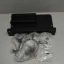 Versatile Bedside Wall Organizer, Floating Bedside Shelves, Wall Mount Essential Accessories for Room Decor, Dorm, Makeup Organizer, Remote Control HolderNight Stand (Black)