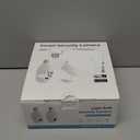 Light Bulb Security Camera Wireless Outdoor, 5G&2.4G WiFi Cameras for Home Security with Patrol, AI Human Detection, Motion Tracking, 2-Way Talk, Color Night Vision, SD/Cloud, 24/7 Recording(2 PACK)