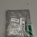 Grounding Mat for Bed 90% Organic Cotton+10% Pure Silver Fiber, Grounding Fitted Sheets for All Mattress Sizes, with Static grounding Cord and Test Pen (Gray, 105 * 23.1 inch)