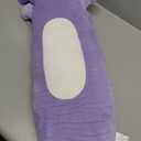 36 inch Cute Giant Purple Axolotl Plush Soft Body Pillow, Large Squishy Plushies Axolotl Stuffed Animals Toy, Gifts for Kids Boys Girls Birthday, Halloween, Christmas