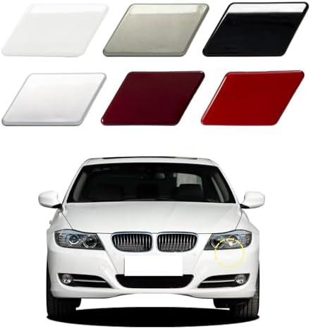 Goholy Car Front Bumper Headlight Washer Cover Compatible with BMW 3 Series E90 E91 2009 2010 2011Headlight Washer Nozzles Cover 61677211209 61677211210 Water Spray Cover Sliver Left Goholy Car Front Bumper Headlight Washer Cover Compatible with BMW 3 Series E90 E91 2009 2010 2011Headlight Washer Nozzles Cover 61677211209 61677211210 Water Spray Cover Sliver Left