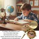 God's Path Compass Communion & Confirmation Gift for Teenage Boys | Baptism Religious Gifts for Men, Christian, Catholic, Graduation | Sentimental & Inspirational Present Greeting Card Included