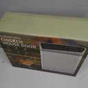 Automatic Chicken Coop Door, Solar Powered/USB Rechargeable, 5000mAh Battery, Anti Pinch & Extrem Wether Electric Aluminum Auto Run Chicken Door, Light Sensor/Timer/Smart/100ft Remote Control, Grey