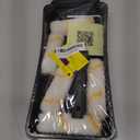 Bates- 4 Inch Paint Roller Kit, 8 pcs, Small Paint Roller Kit, 1x Plastic Paint Tray, 1x Roller Frame & 6X Microfiber Covers