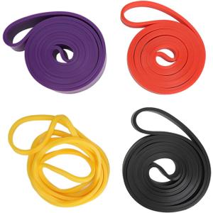 Resistance Bands, Anti Slip Exercise Bands Multifunctional Elastic Resistance Band Portable Strengthen Muscles Bands for Body Sculpting Strength Training