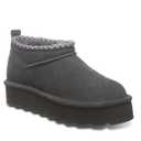 BEARPAW Women's Retro Super Shorty Deco Graphite Size 9 | Women's Ankle Boot | Slip On Boot | Comfortable Winter Boot