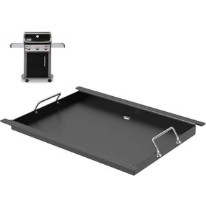 Spirit 300 Full Size Griddle Insert for Weber GS4 Spirit I/II 300 Series Gas Grill E310,E320,S310,E315,S320,E330,S330 Parts,6787 Carbon Steel Flat Top Griddle Replacement Parts for Weber 7638 7639