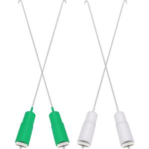 WH16X26911 & WH16X26910 GTW335ASN0WW GTW335ASN1WW GTW335ASN2WW GTW385ASW0WS GTW460ASJ0WW GTW460ASJ3WW GTW460ASJ4WW GTW465ASN0WW Washer Suspension Rod Kit Fit for G.E Washers - 24.53 inches