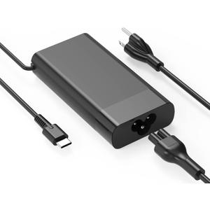 90W 65W USB C Laptop Charger-for-HP-Spectre-x360-EliteBook TPN-DA08 904082-003 904144-850 ADP-90FE L45440-003 2LN85AA#ABA 2LN85AA 1040 G4 USB-C Type C Computer AC Adapter Power Cord