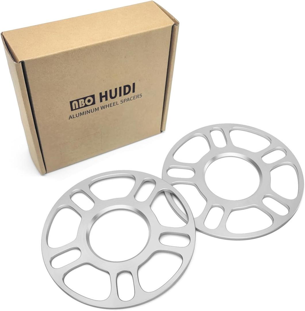 3mm Wheel Spacer for Wheel Alignment 5114.3  73.1mm Bore Diameter Ultra-Thin Precision Fit, Universal Spacer, 2Pack